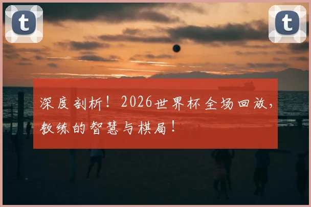 深度剖析！2026世界杯全场回放，教练的智慧与棋局！