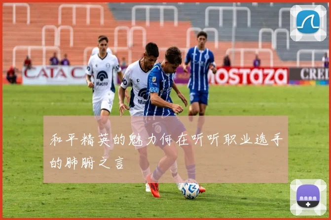 和平精英的魅力何在听听职业选手的肺腑之言
